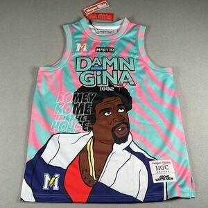 Headgear Classics Damn Gina Jerome Martin Show Jersey Tank Top Size L NWT